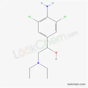 Molecular Structure of 38338-89-5 (1-(4-amino-3,5-dichlorophenyl)-2-(diethylamino)ethanol)