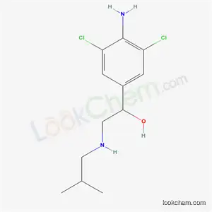 Molecular Structure of 38339-17-2 (1-(4-amino-3,5-dichlorophenyl)-2-[(2-methylpropyl)amino]ethanol)