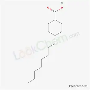 Molecular Structure of 38792-95-9 (4-octylcyclohexanecarboxylic acid)