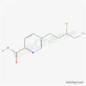 Molecular Structure of 40342-77-6 (5-(3,4-dichlorobutyl)pyridine-2-carboxylic acid)
