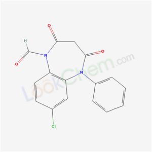 40406-62-0,7-chloro-2,4-dioxo-5-phenyl-2,3,4,5-tetrahydro-1H-1,5-benzodiazepine-1-carbaldehyde,