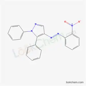 4-[(E)-(2-nitrophenyl)diazenyl]-1,5-diphenyl-1H-pyrazole