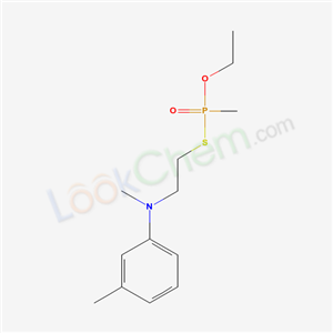 41294-01-3,O-ethyl S-{2-[methyl(3-methylphenyl)amino]ethyl} methylphosphonothioate,