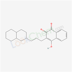 5341-00-4,3-[3-(decahydronaphthalen-2-yl)propyl]-4-hydroxynaphthalene-1,2-dione,