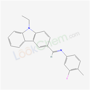 5226-97-1,N-[(E)-(9-ethyl-9H-carbazol-3-yl)methylidene]-3-iodo-4-methylaniline,