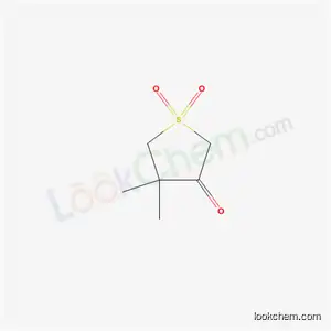 Molecular Structure of 5324-60-7 (4,4-dimethyldihydrothiophen-3(2H)-one 1,1-dioxide)