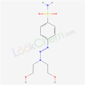 5347-11-5,4-[(1E)-3,3-bis(2-hydroxyethyl)triaz-1-en-1-yl]benzenesulfonamide,