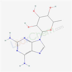 6284-37-3,9-(6-deoxyhexopyranosyl)-9H-purine-2,6-diamine,