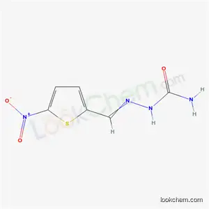 Molecular Structure of 6286-12-0 (2-[(5-nitrothiophen-2-yl)methylidene]hydrazinecarboxamide)