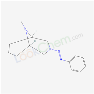 3431-16-1,9-methyl-3-[(E)-phenyldiazenyl]-3,9-diazabicyclo[3.3.1]nonane,
