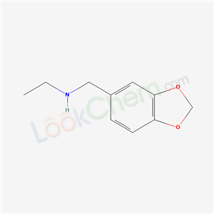 6642-35-9,N-(1,3-BENZODIOXOL-5-YLMETHYL)-N-ETHYLAMINE,Aethyl-piperonyl-amin;N-(1,3-benzodioxol-5-ylmethyl)-N-ethylamine;N-ethylpiperonylamine;ethyl-piperonyl-amine;