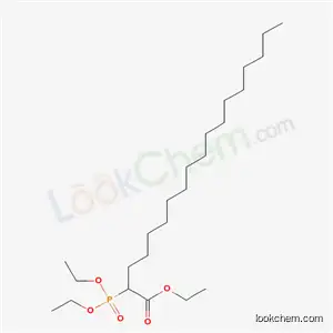 Molecular Structure of 7152-35-4 (ethyl 2-(diethoxyphosphoryl)octadecanoate)