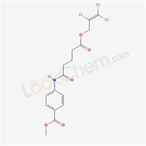 5116-42-7,methyl 4-({5-oxo-5-[(2,3,3-trichloroprop-2-en-1-yl)oxy]pentanoyl}amino)benzoate,