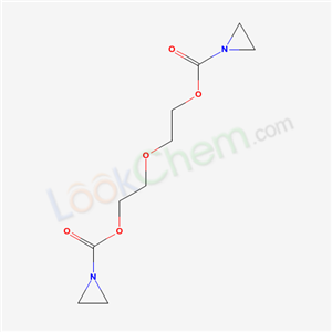 2-[2-(aziridine-1-carbonyloxy)ethoxy]ethyl aziridine-1-carboxylate cas  3452-65-1