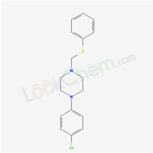 1-(4-chlorophenyl)-4-(phenylsulfanylmethyl)piperazine cas  5472-80-0