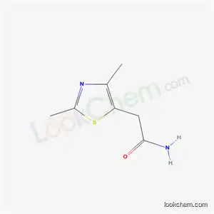 Molecular Structure of 61928-55-0 (5-Thiazoleacetamide, 2,4-dimethyl-)