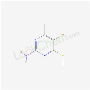 6307-43-3,5-bromo-4-methyl-6-(methylsulfanyl)pyrimidin-2-amine,