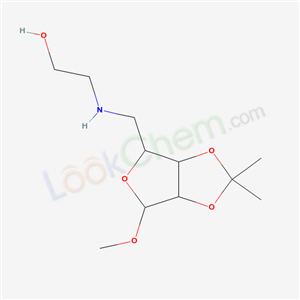 54946-40-6,methyl 5-deoxy-5-[(2-hydroxyethyl)amino]-2,3-O-(1-methylethylidene)pentofuranoside,