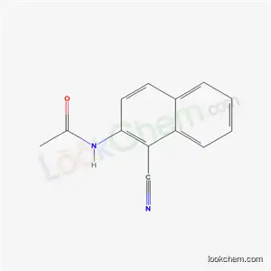 Molecular Structure of 6329-24-4 (N-(1-Cyanonaphthalen-2-yl)acetamide)