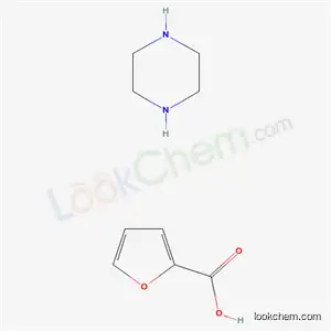 Molecular Structure of 14486-48-7 (furan-2-carboxylic acid - piperazine (1:1))