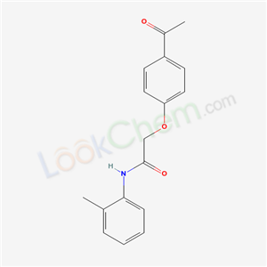 2-(4-Acetylphenoxy)-N-(2-methylphenyl)acetamide