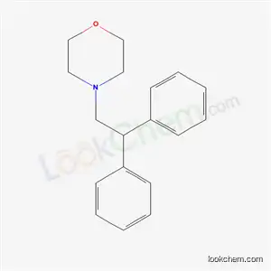 Molecular Structure of 5586-79-8 (4-(2,2-diphenylethyl)morpholine)