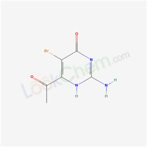 6296-47-5,6-acetyl-2-amino-5-bromopyrimidin-4(1H)-one,