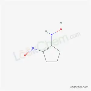Molecular Structure of 6635-29-6 (N-hydroxy-2-nitrosocyclopent-1-en-1-amine)
