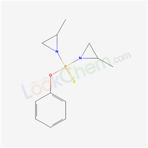 3678-19-1,O-phenyl bis(2-methylaziridin-1-yl)phosphinothioate,