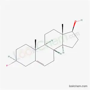 Molecular Structure of 361-79-5 ((3beta,17beta)-3-fluoroandrost-5-en-17-ol)