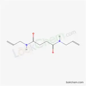 Molecular Structure of 45125-63-1 (N,N-diprop-2-enylbutanediamide)
