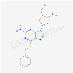 6953-43-1,6-(benzylsulfanyl)-9-(2-deoxypentofuranosyl)-9H-purin-2-amine,