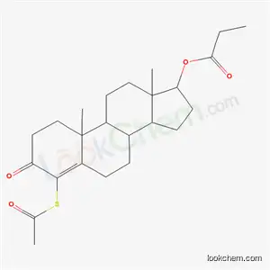 17beta-Hydroxy-4-mercaptoandrost-4-en-3-one 4-acetate 17-propionate