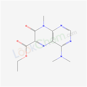 ethyl 4-dimethylamino-8-methyl-7-oxo-pteridine-6-carboxylate cas  2046-68-6