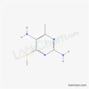 4-methyl-6-(methylsulfanyl)pyrimidine-2,5-diamine