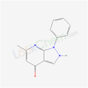 2630-02-6,6-methyl-1-phenyl-1,2-dihydro-4H-pyrazolo[3,4-b]pyridin-4-one,