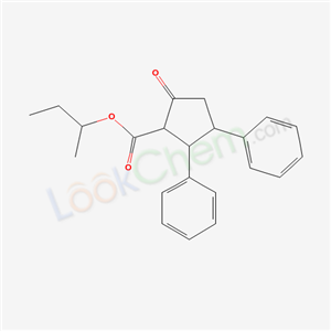 1772-62-9,butan-2-yl 5-oxo-2,3-diphenylcyclopentanecarboxylate,