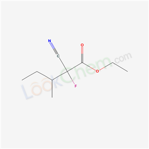 18283-27-7,ethyl 2-cyano-2-fluoro-3-methylpentanoate,