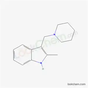 2-Methyl-3-(1-piperidinylmethyl)-1h-indole