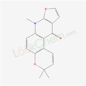 35307-24-5,3,3,7-trimethyl-3H-furo[2,3-b]pyrano[3,2-f]quinolin-11(7H)-one,