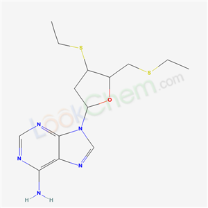6612-76-6,9-(2-deoxy-3,5-di-S-ethyl-3,5-dithiopentofuranosyl)-9H-purin-6-amine,