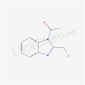 19809-02-0,1-[2-(chloromethyl)-1H-benzimidazol-1-yl]ethanone,