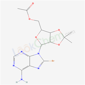 13089-46-8,9-[5-O-acetyl-2,3-O-(1-methylethylidene)pentofuranosyl]-8-bromo-9H-purin-6-amine,