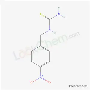 Molecular Structure of 5571-18-6 (1-(4-nitrobenzyl)thiourea)