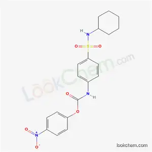 Molecular Structure of 35819-81-9 (4-nitrophenyl [4-(cyclohexylsulfamoyl)phenyl]carbamate)