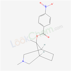 4075-40-5,3,8-dimethyl-3-azabicyclo[3.2.1]oct-8-yl 4-nitrobenzoate,