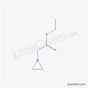 Molecular Structure of 2144-56-1 (ethyl aziridin-1-ylacetate)