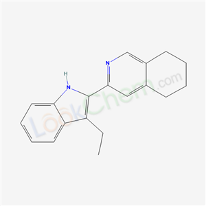 574-60-7,3-(3-ethyl-1H-indol-2-yl)-5,6,7,8-tetrahydroisoquinoline,