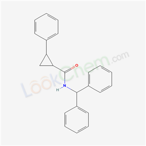 N-(diphenylmethyl)-2-phenylcyclopropanecarboxamide