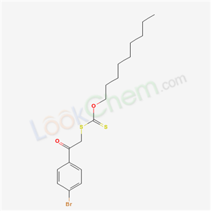 1861-57-0,S-[2-(4-bromophenyl)-2-oxoethyl] O-nonyl carbonodithioate,